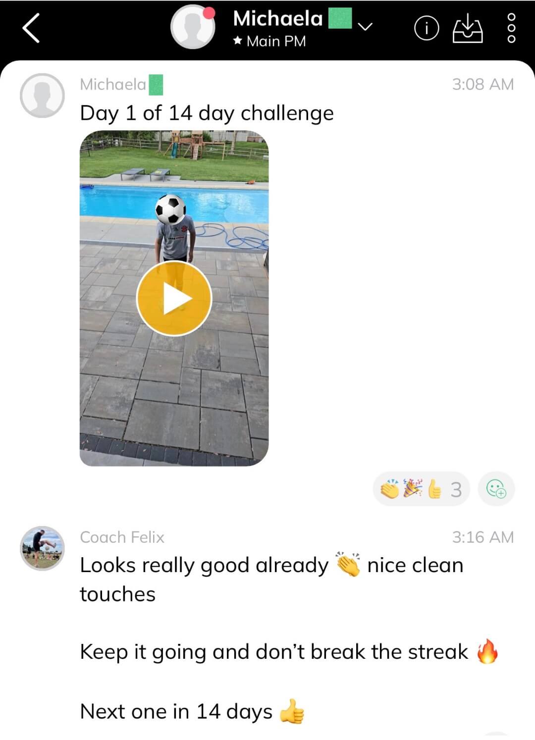 Parent testimonial