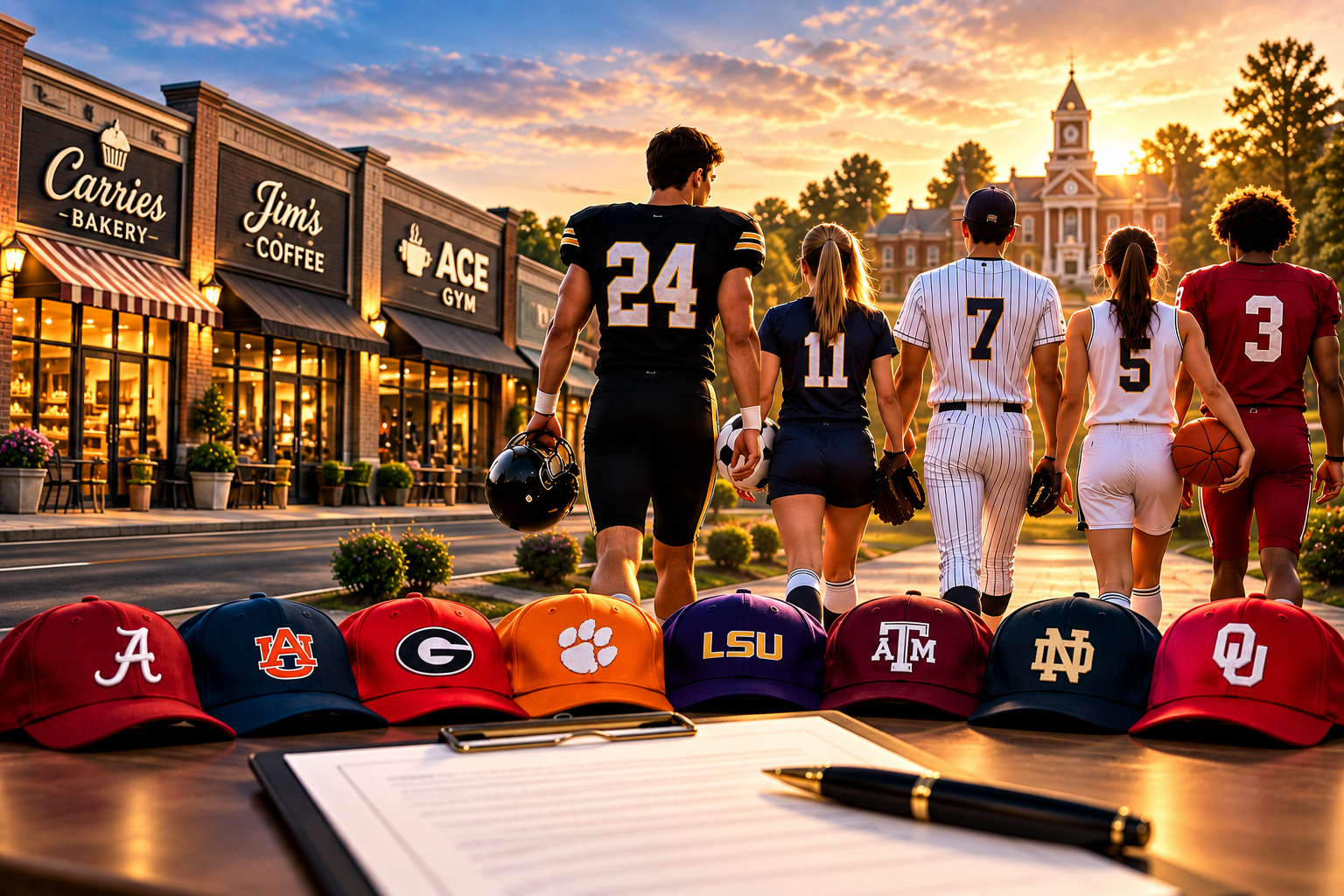 COLLEGE-THON athletic program funding