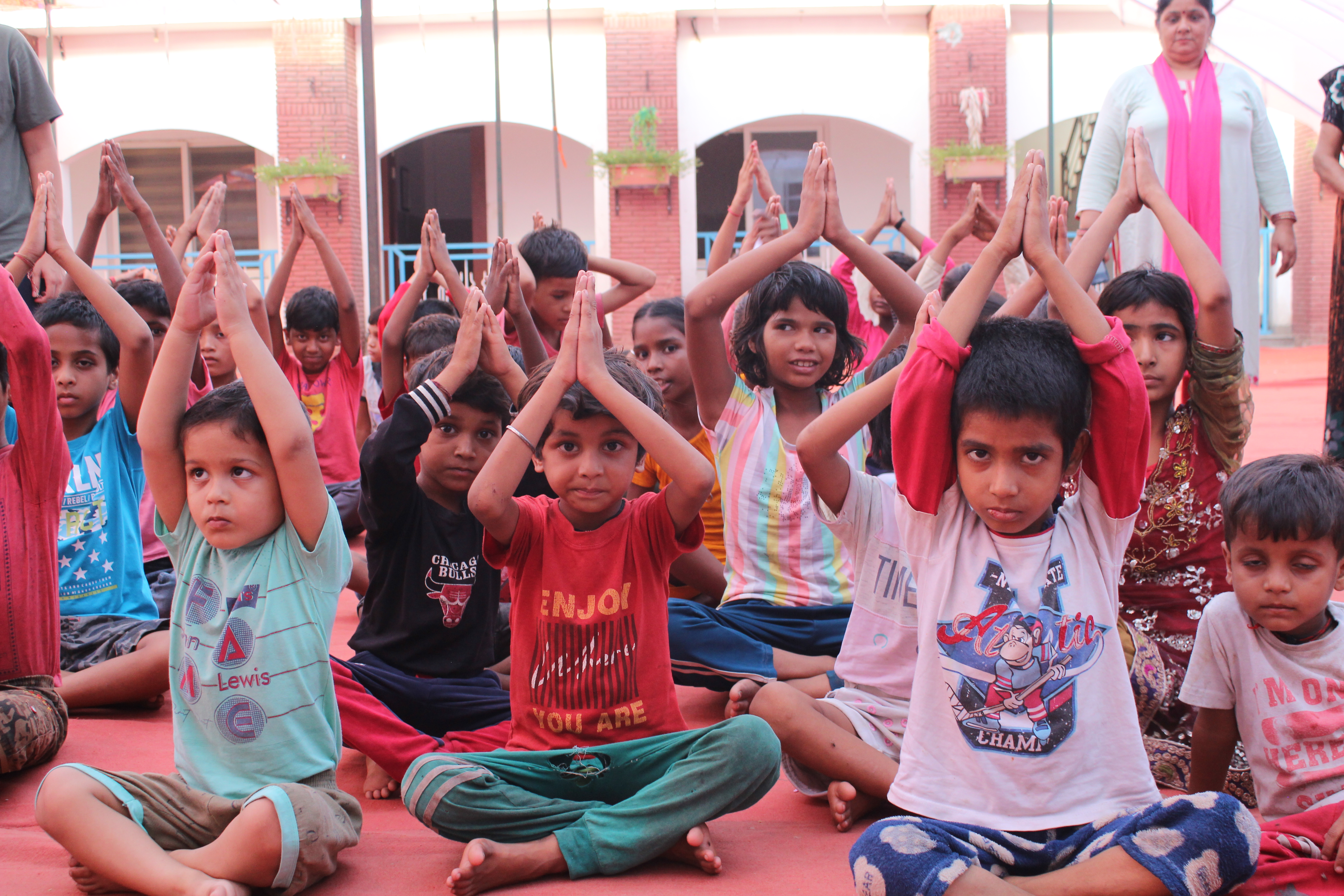 Distribution of books and uniforms