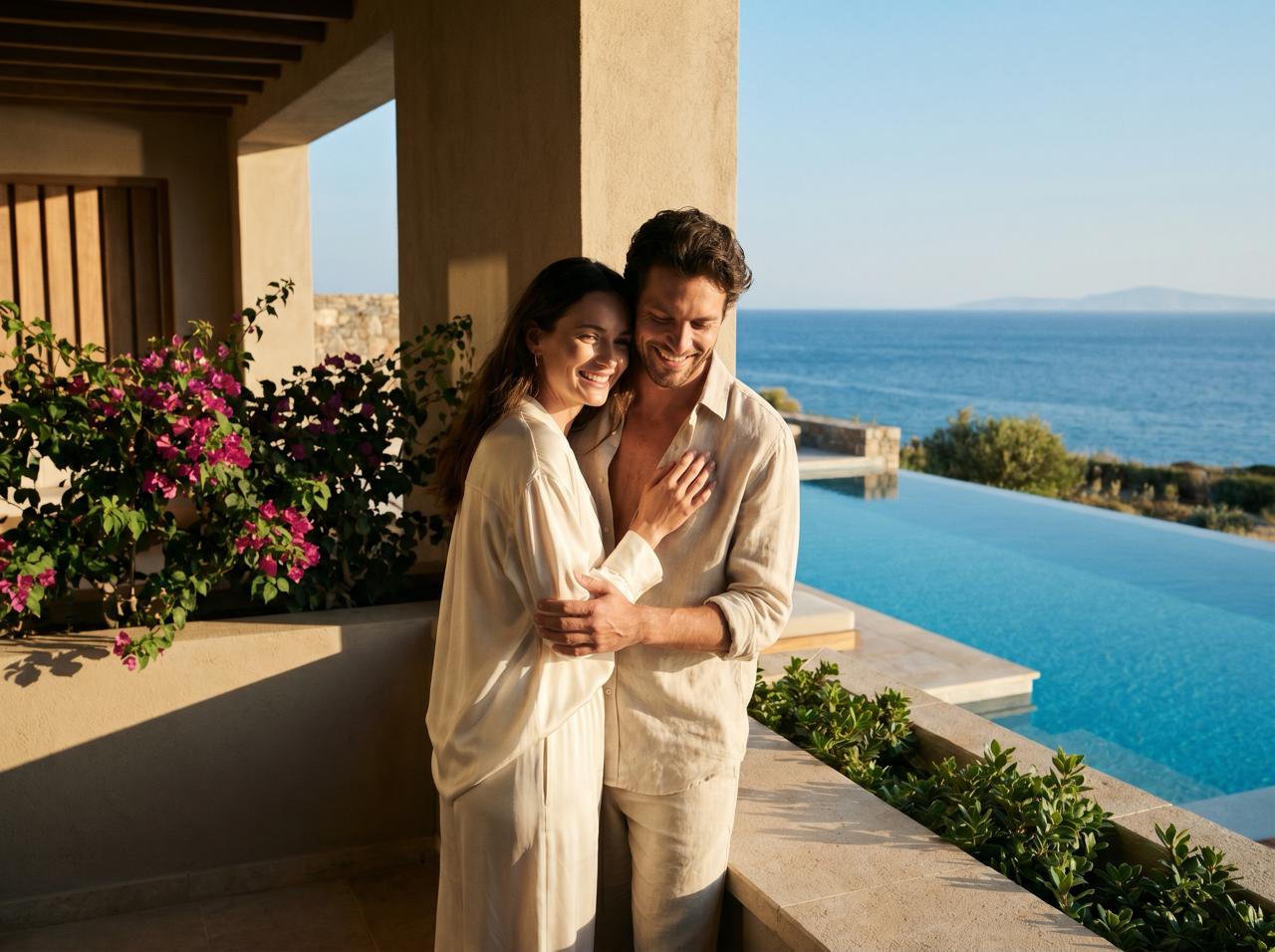 NOUVENE AI-generated luxury hotel campaign