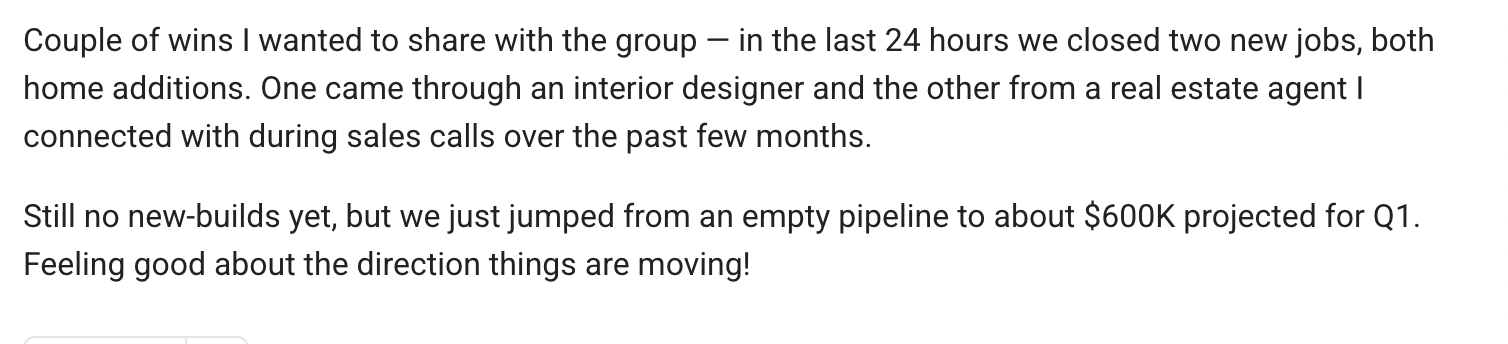 Client message