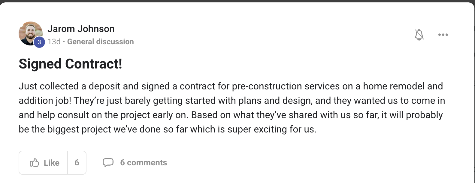 Client message