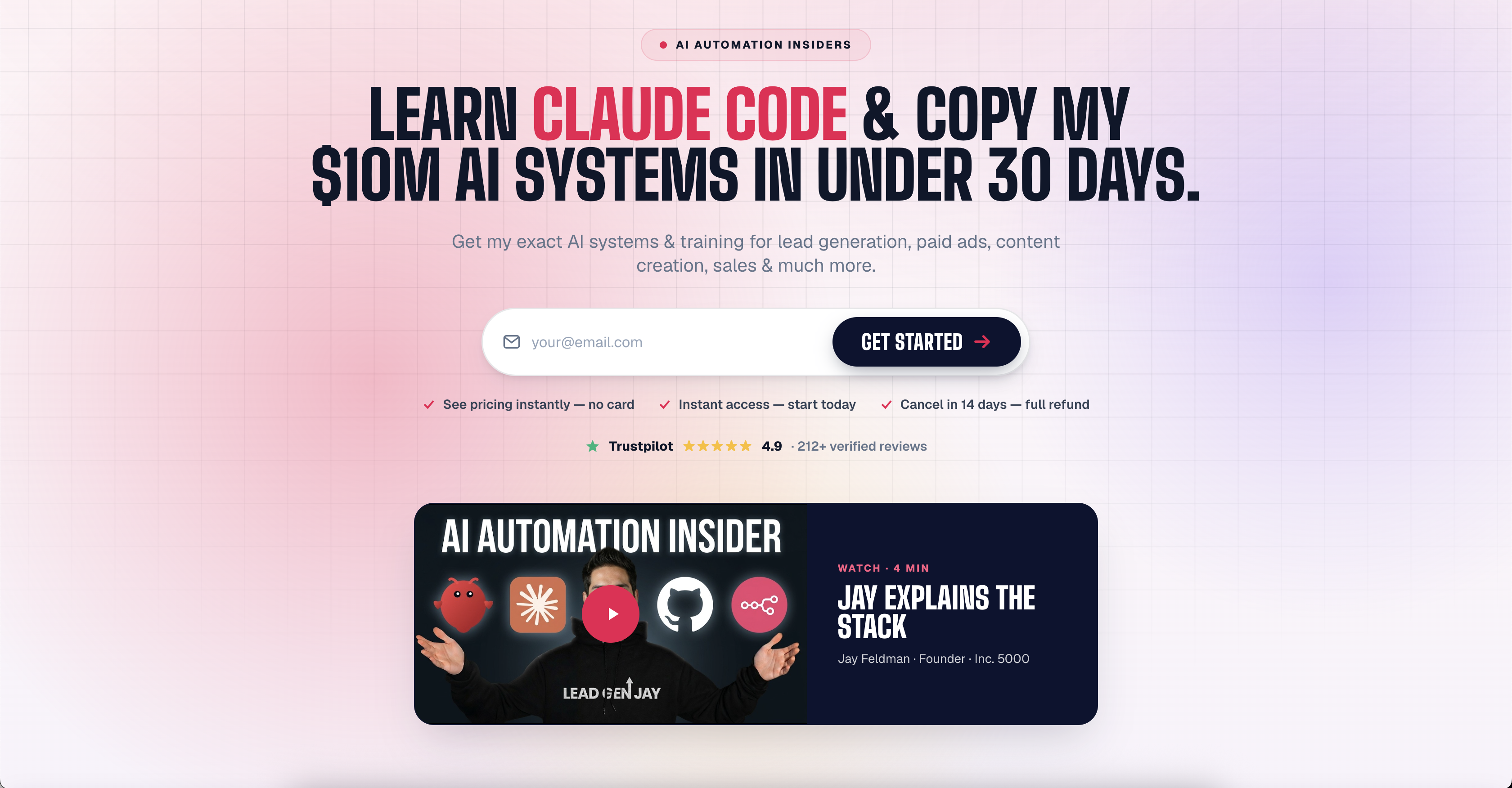 AI Automation Insiders funnel