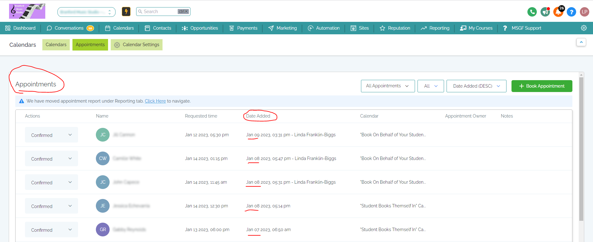 3 bookings in a day with Music Teacher Pros