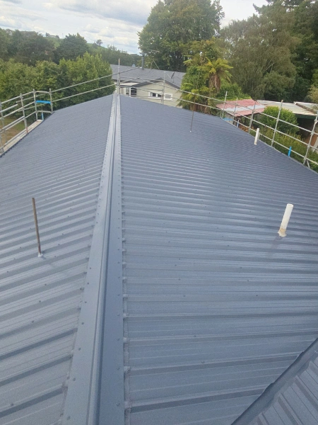 Residential re roof completed by Licensed Building Practitioners in Waikato