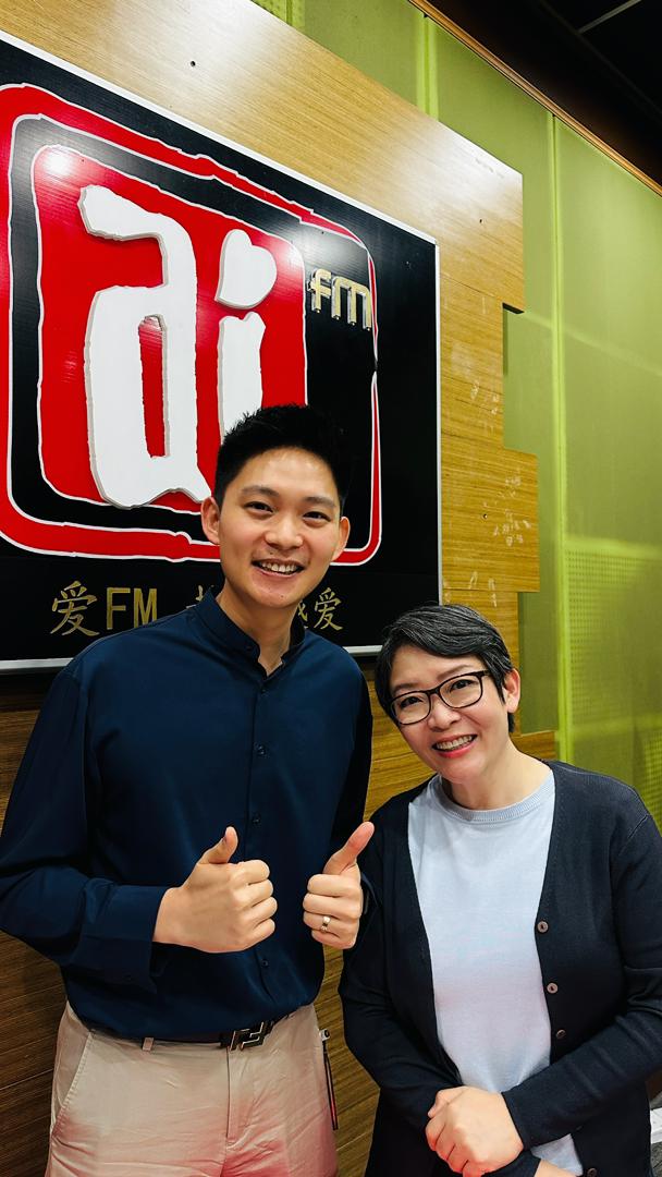 Lucas 受邀到 Ai FM 分享