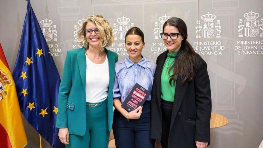 Diana Al Azem en el Ministerio de Juventud e Infancia