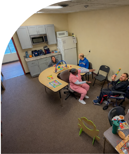 One of the activity rooms at Pathways' center.