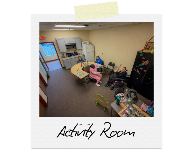 The third activity room at Pathways' center.
