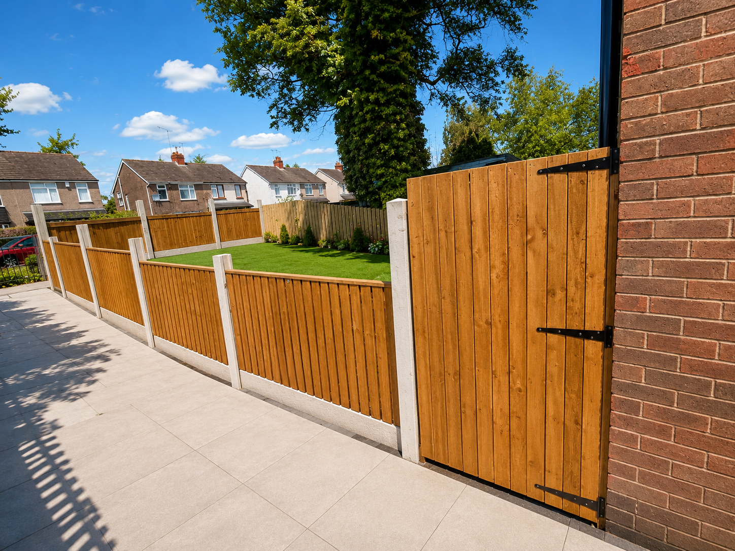 Garden project in Newton Aycliffe