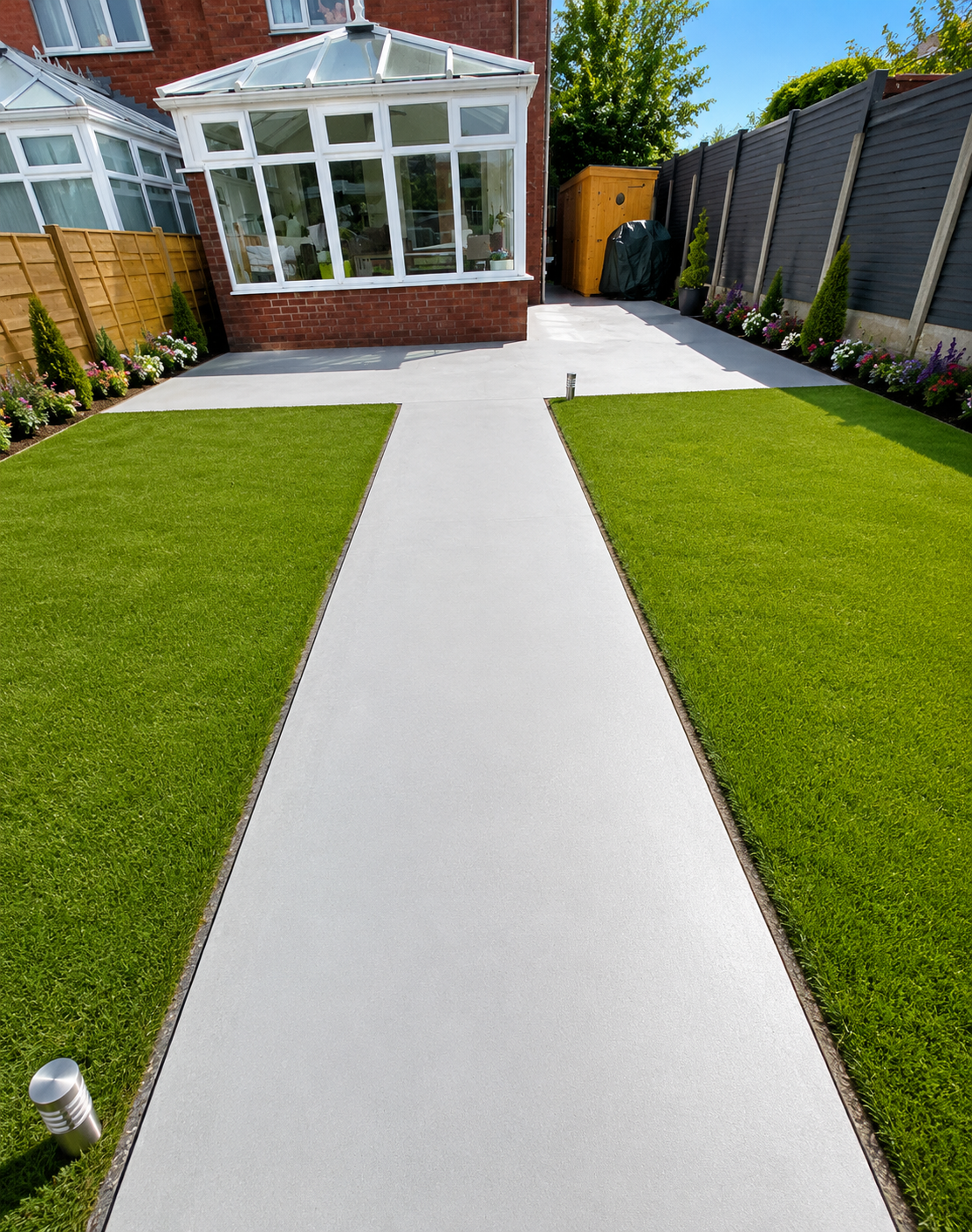 Landscaping project in Spennymoor