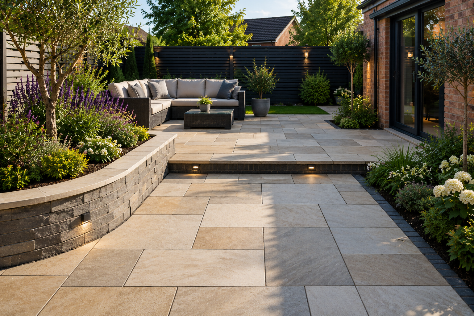 Patio and paving installation