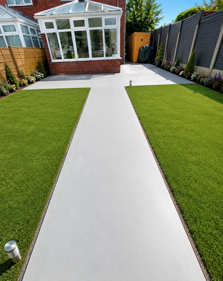 Garden transformation - after