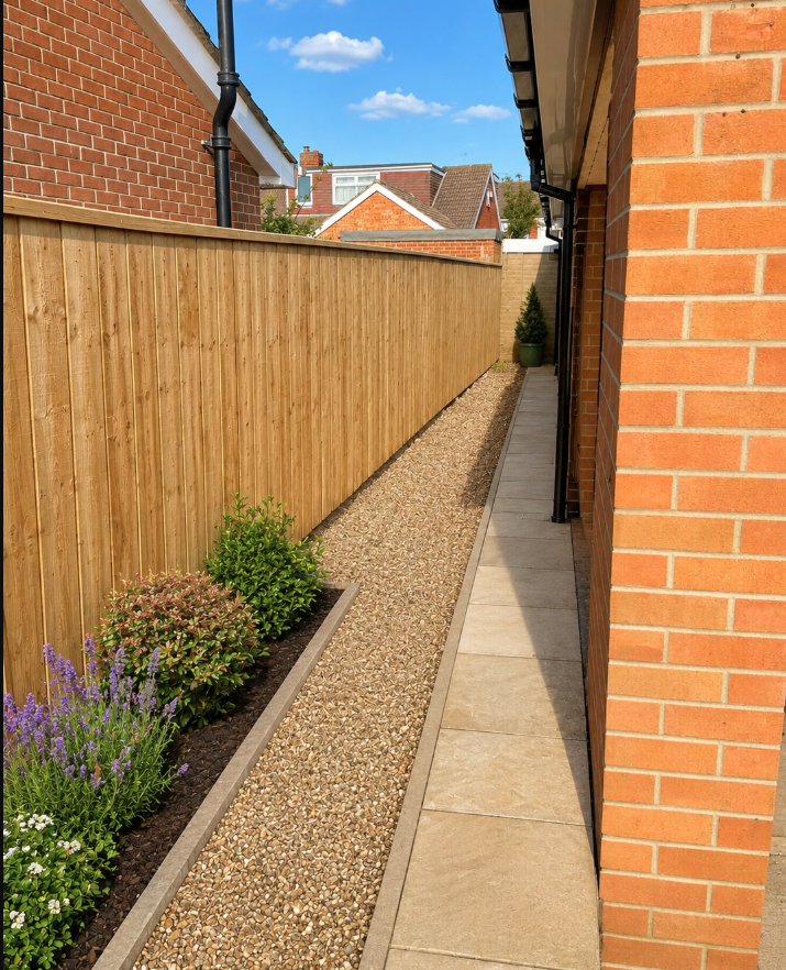 Garden transformation - after