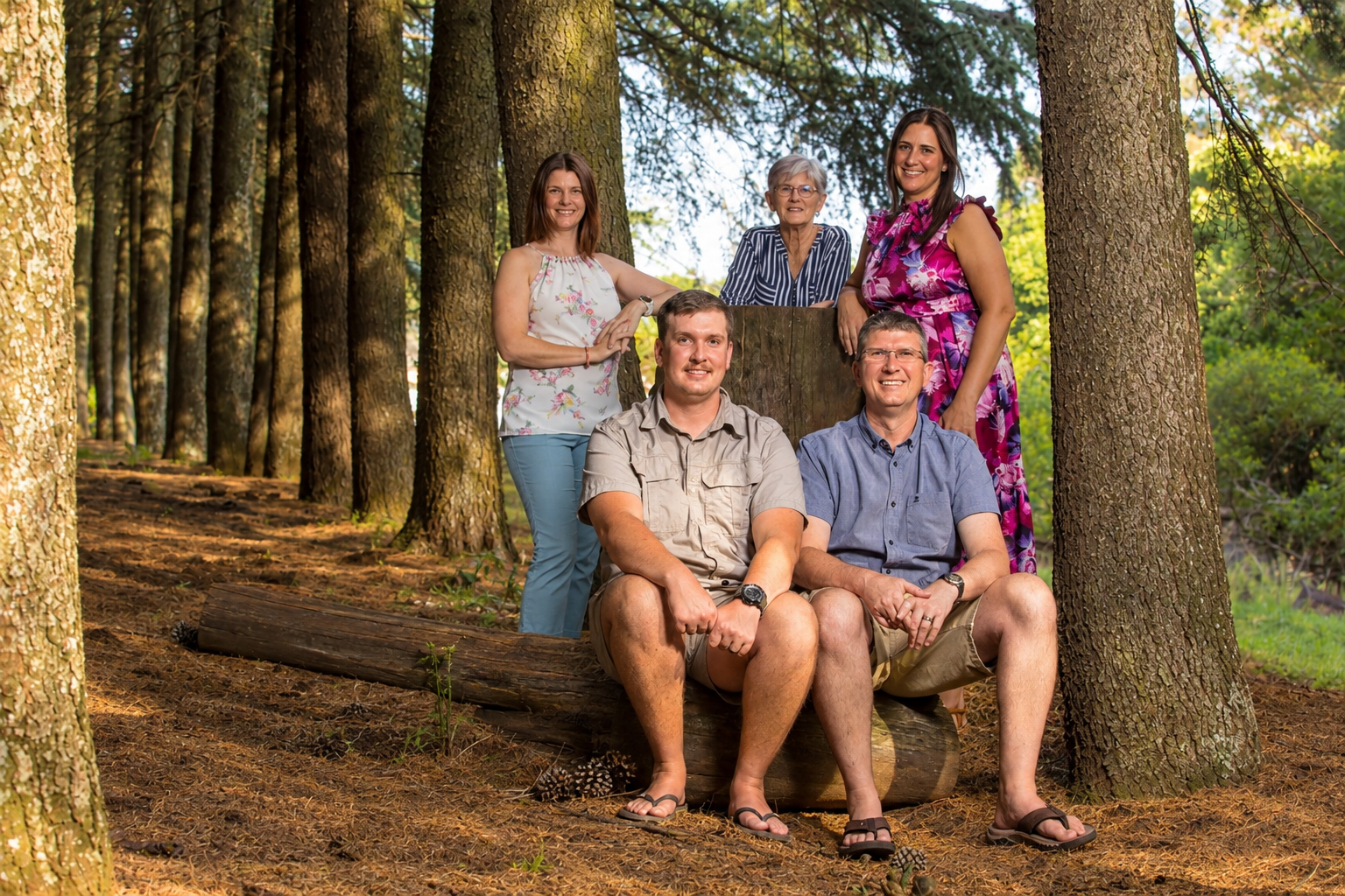 The Webcafe team together outdoors