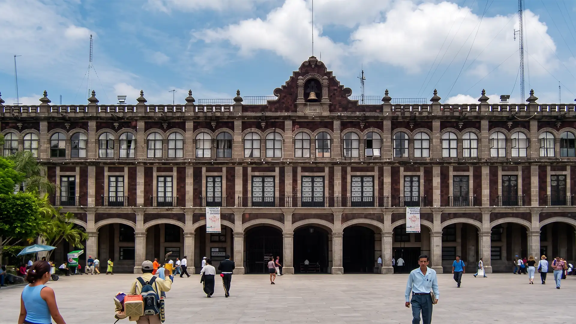 Plaza de Armas en el Centro de Cuernavaca