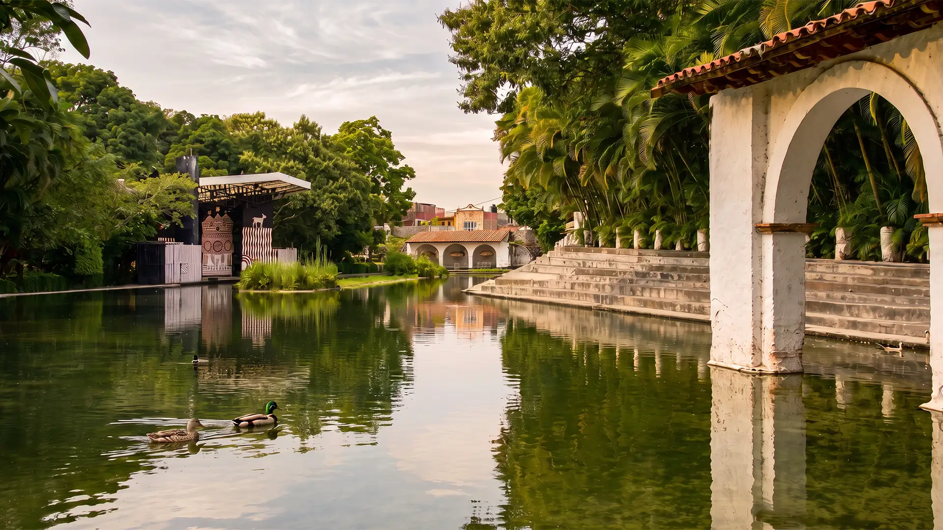 Jardín Borda en el Centro de Cuernavaca
