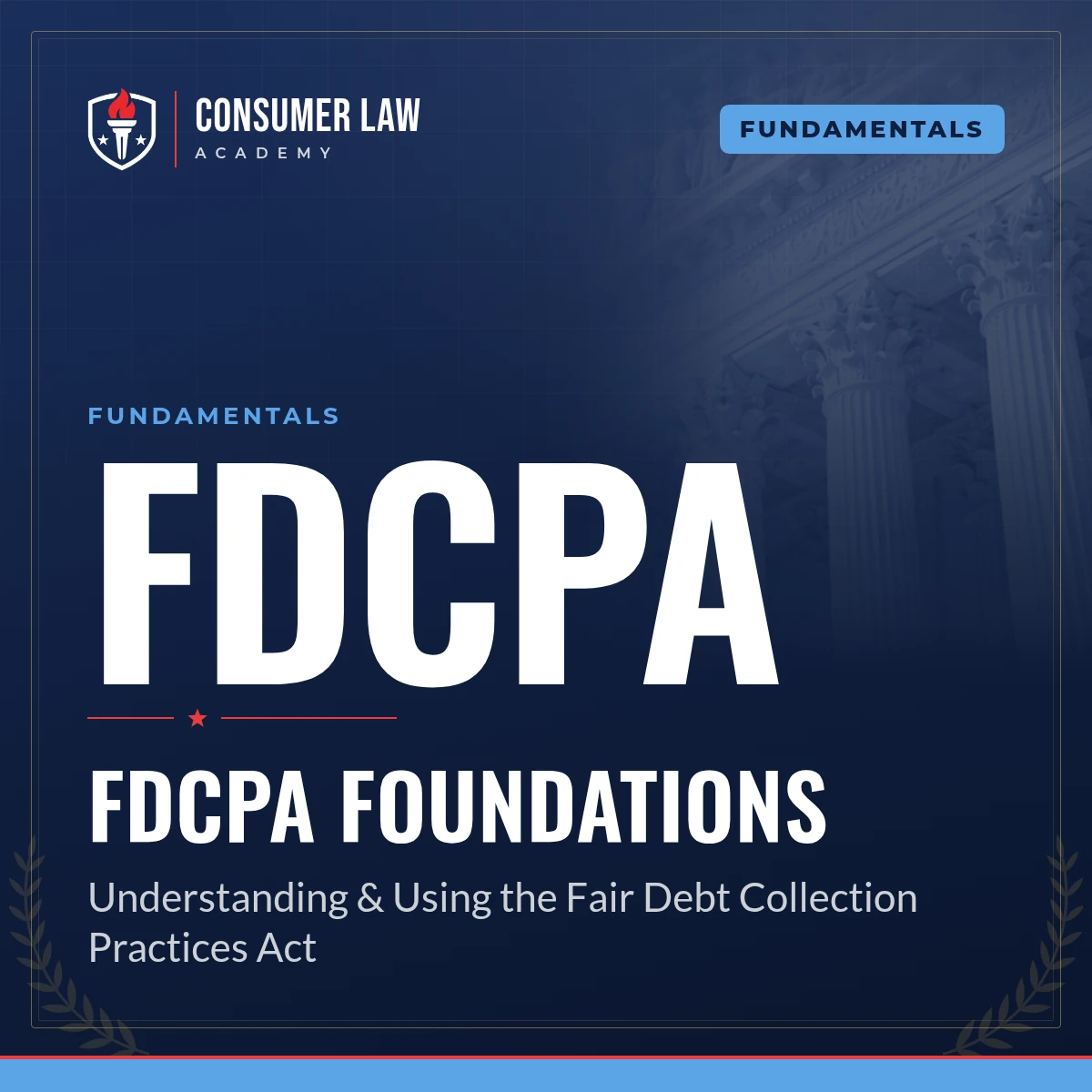 FDCPA Foundations course cover