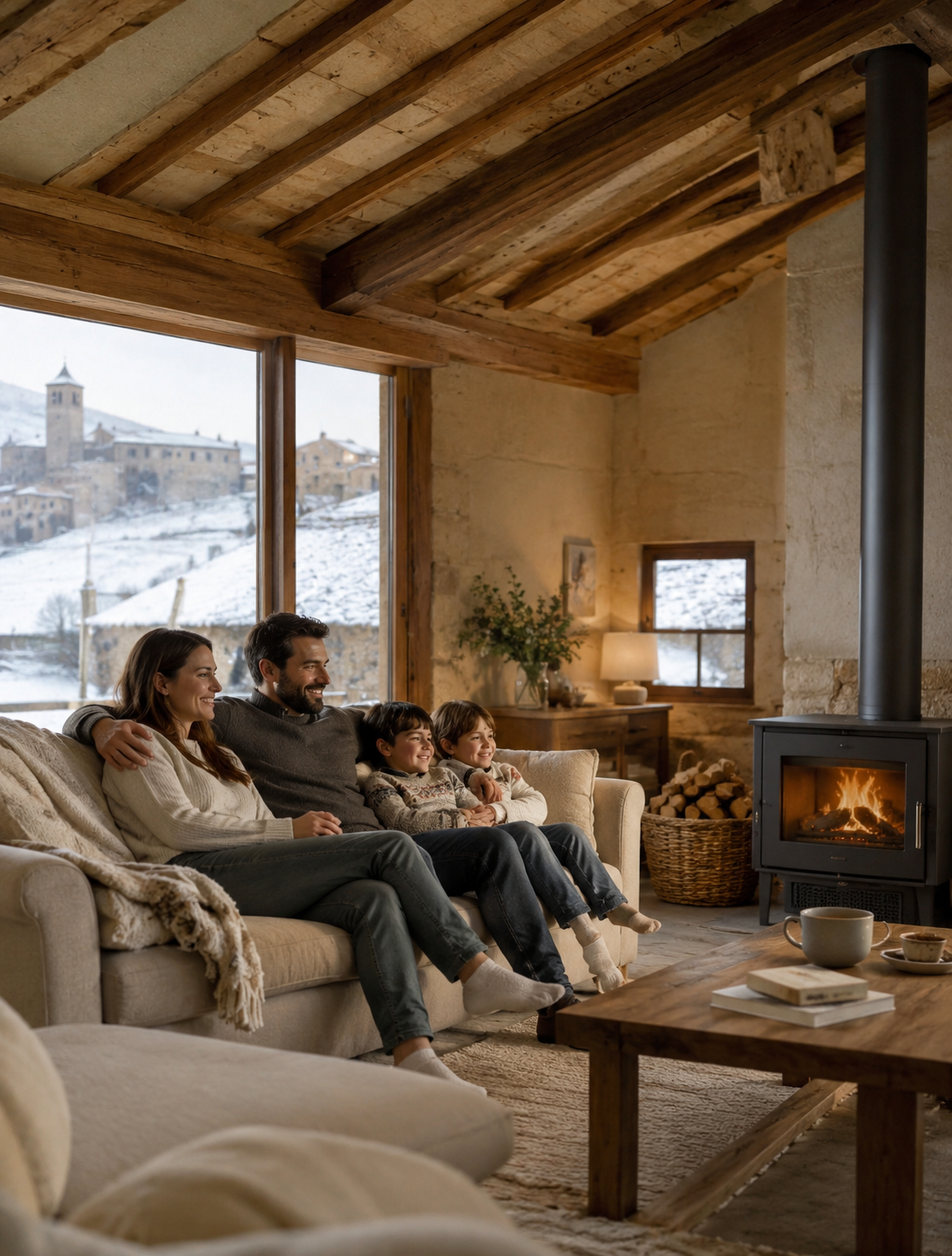 Rehabilitación energética de vivienda en Castilla y León, intervención COPRIMSA en obra