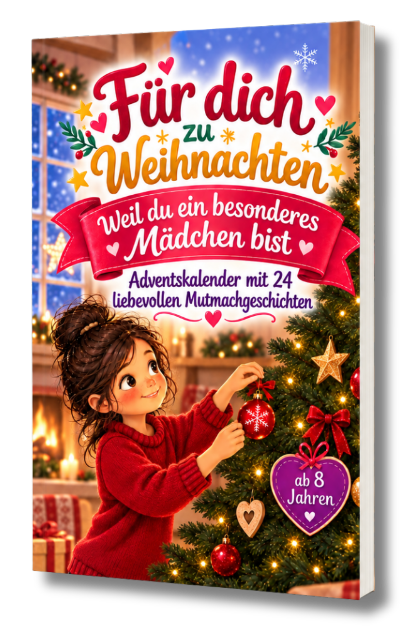 Für dich zu Weihnachten — Adventskalender für Mädchen