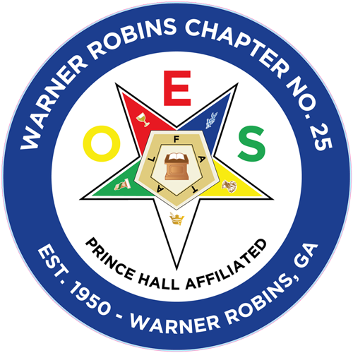 Warner Robins Chapter No. 25, Order of the Eastern Star, Prince Hall Affiliation Logo