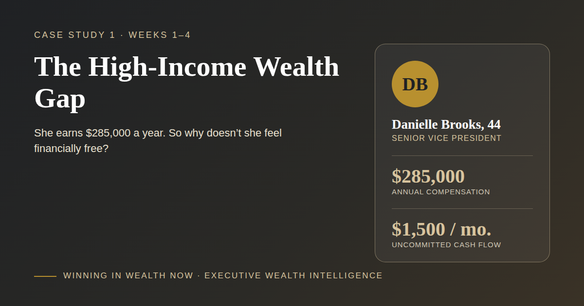 The High-Income Wealth Gap — Danielle Brooks, 44 | Winning In Wealth Now