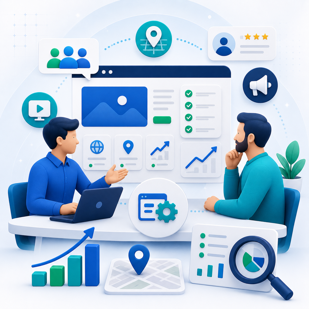 GHL Meets SEO Partner Resource for selling HighLevel SaaS with websites SEO audits webinars and agency services