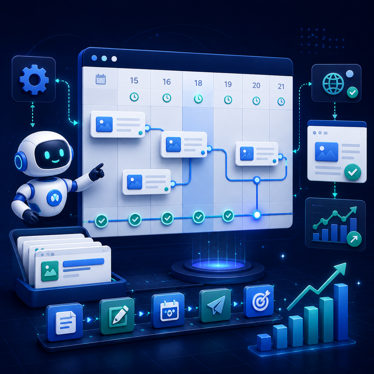 Scheduling New SEO Pages with the Content Agent article