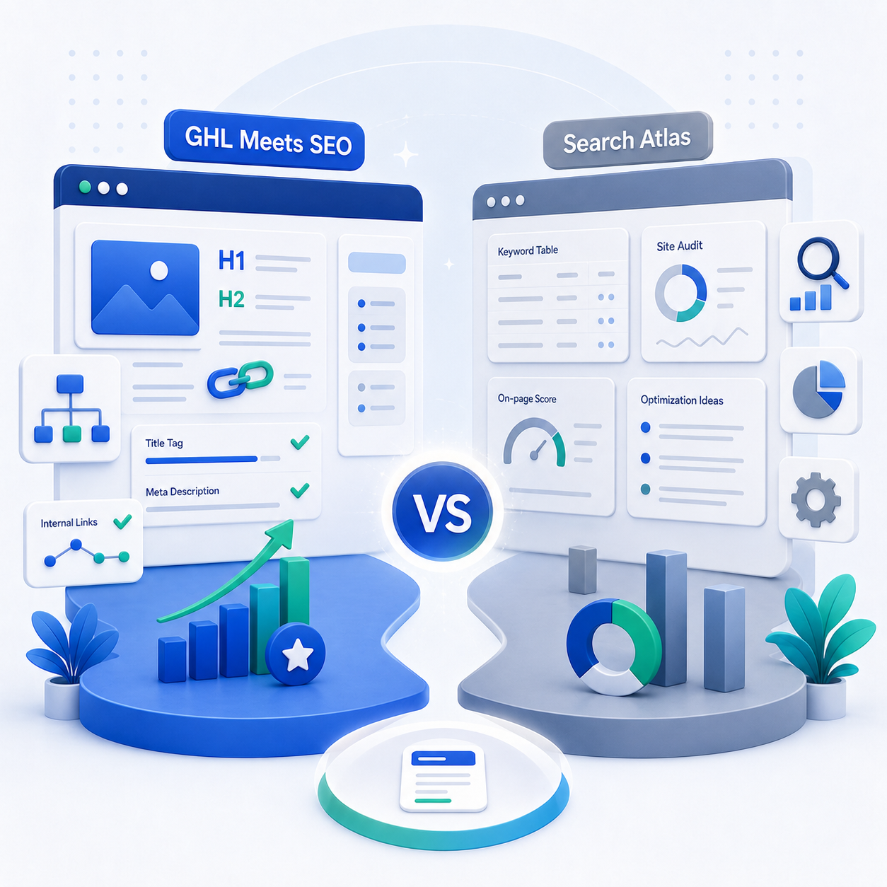 GHL Meets SEO versus Search Atlas article