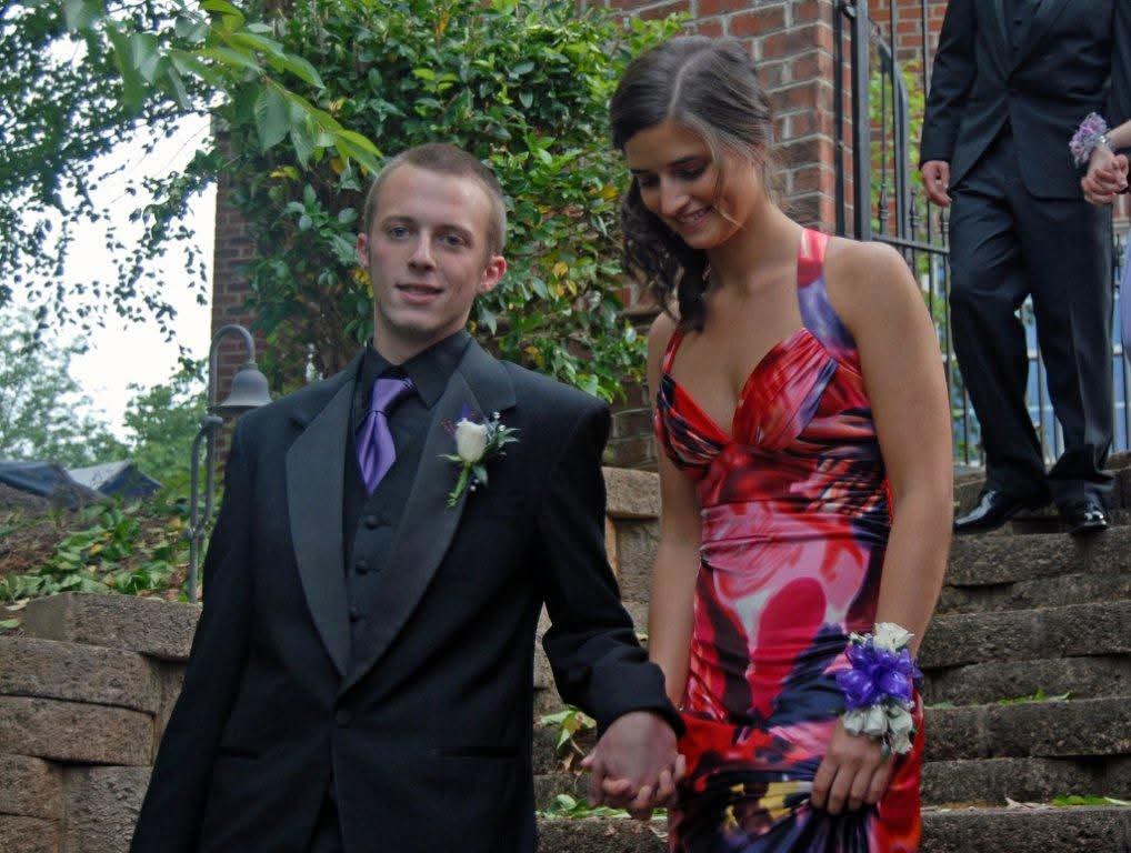 Josh Cline high school prom photo
