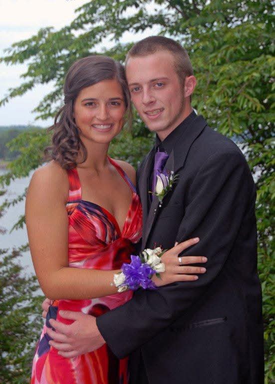 Josh Cline during his high school years