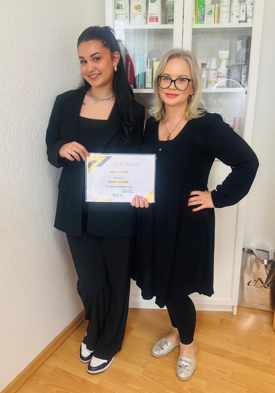 Beauty training session