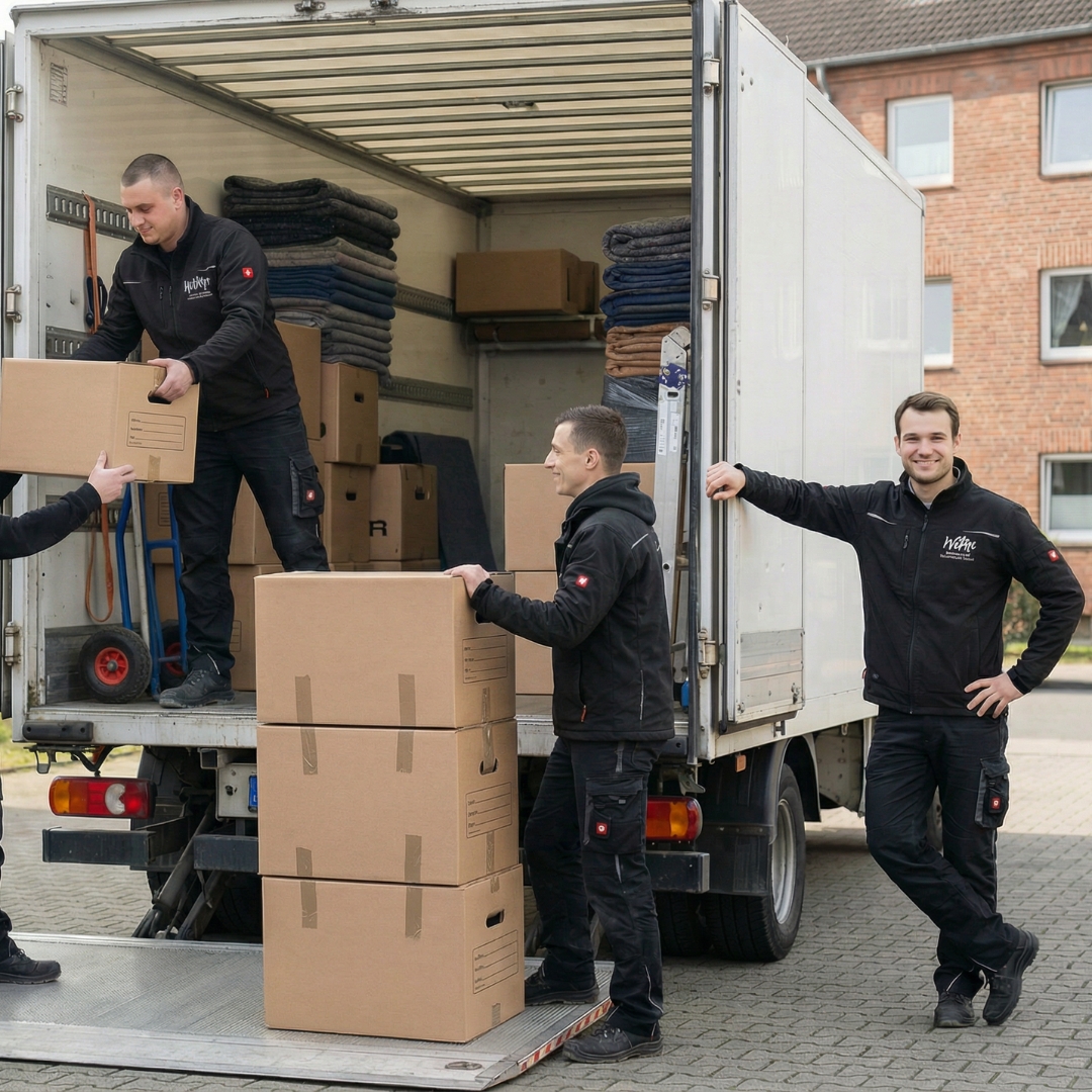 Umzugsteam bei der Arbeit