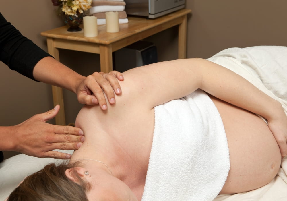 Schwangerschaftsmassage