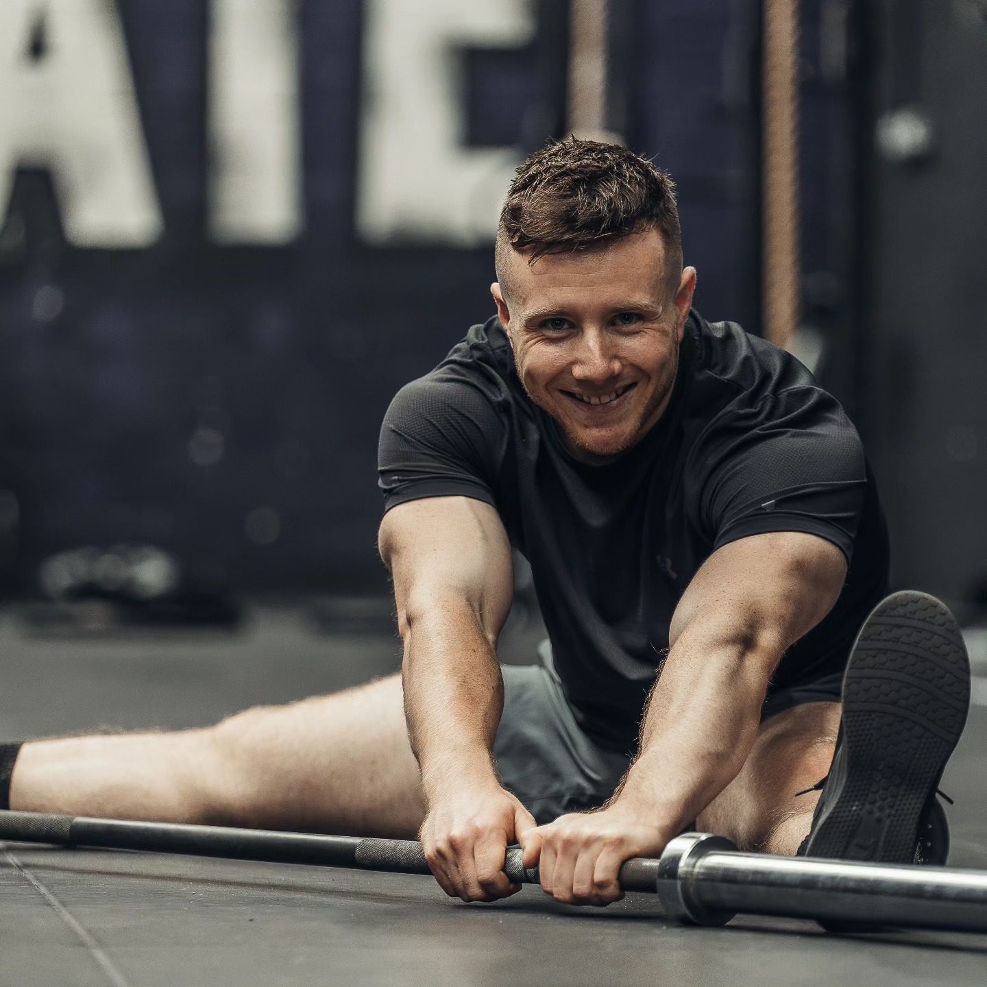 Mikey stretching, mobility work