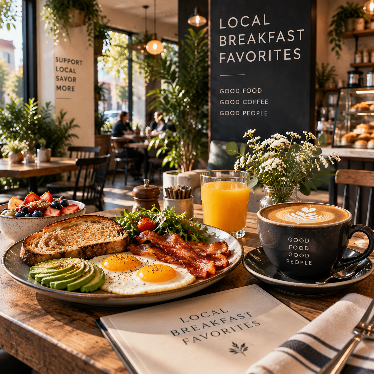 Local breakfast favorites