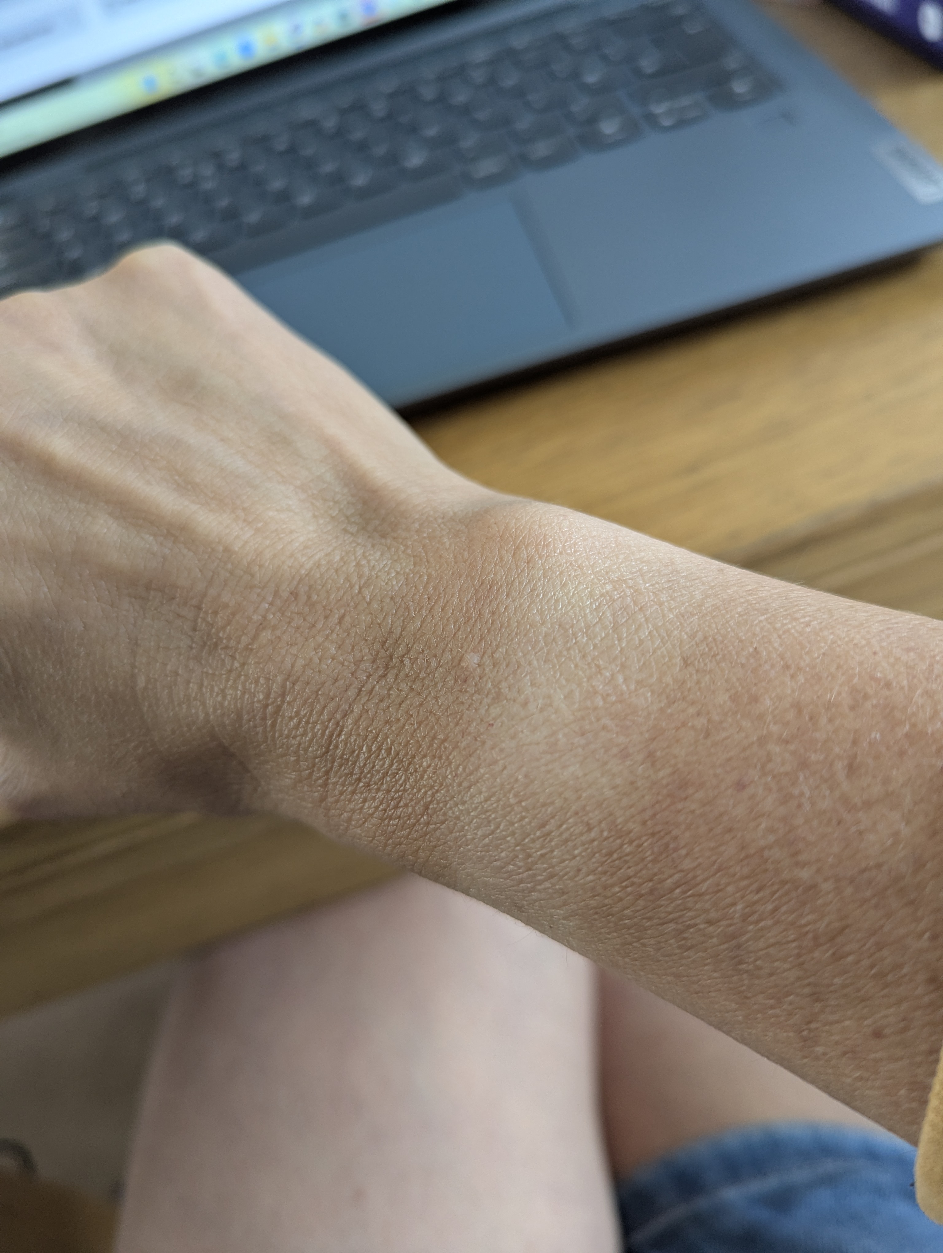 wrist with watch tan line wrist with watch tan line