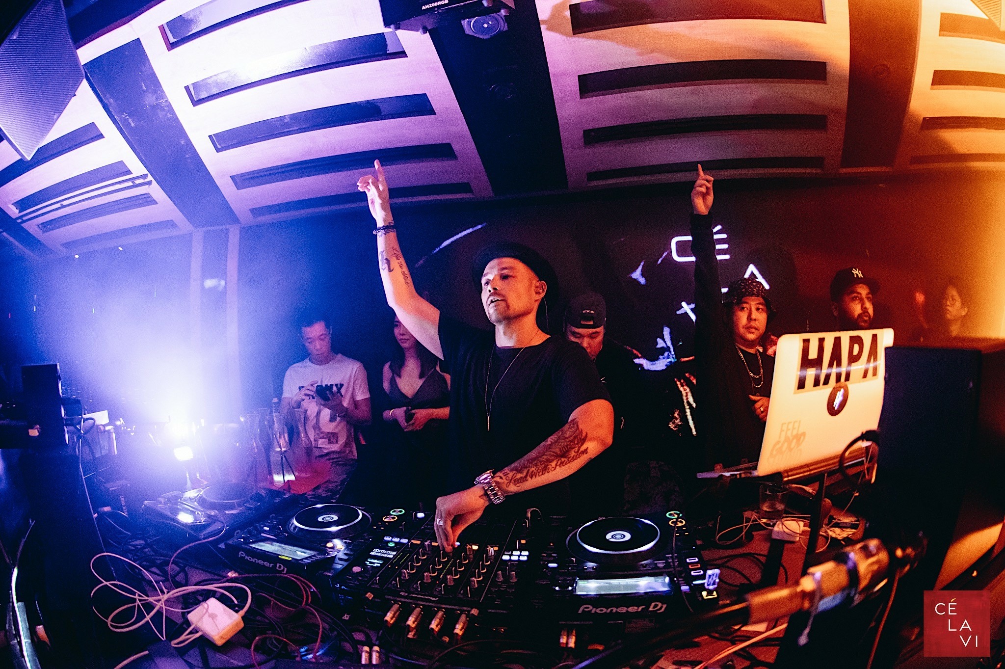 A student DJ learning with The DJ Coach