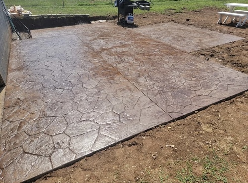 Stamped Concrete in Belpre, Ohio