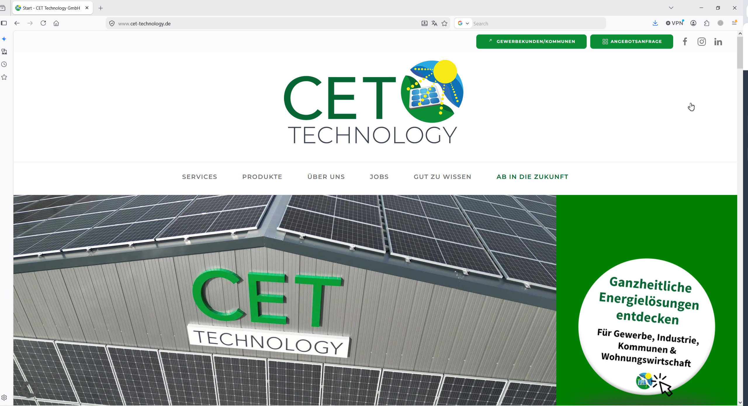 CET Technology Logo