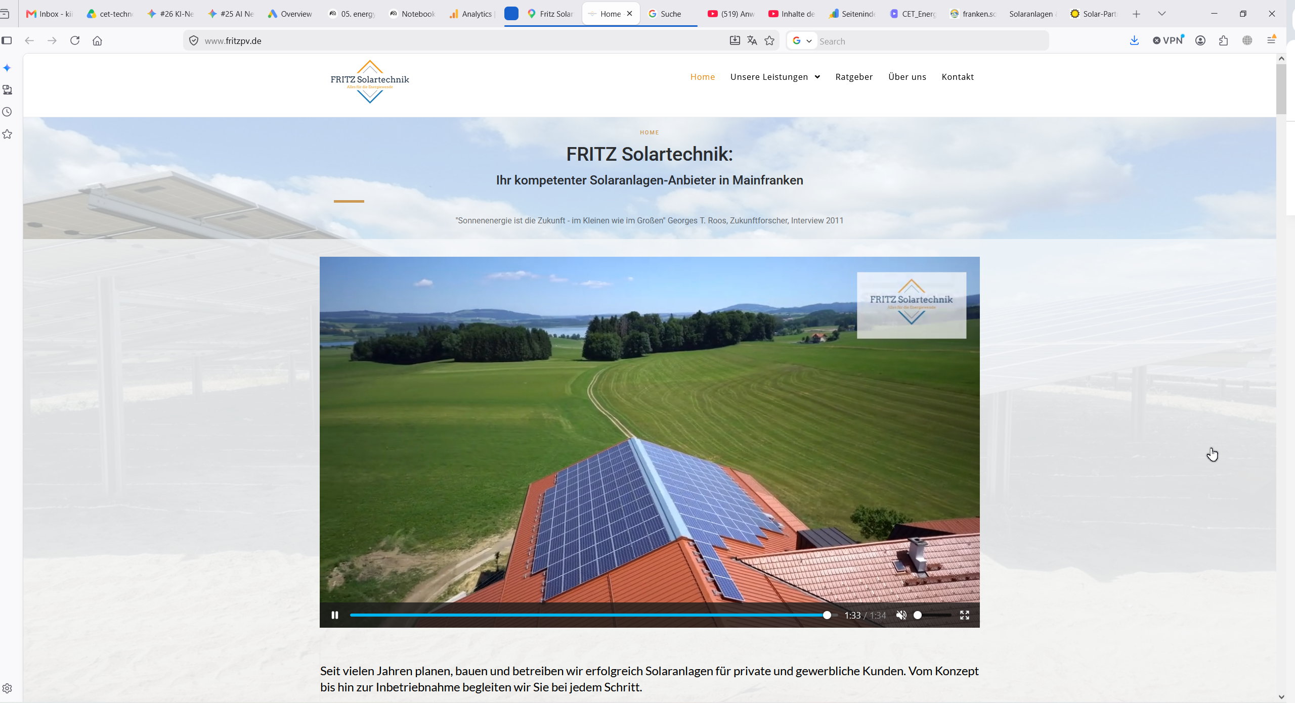 FRITZ Solartechnik Logo