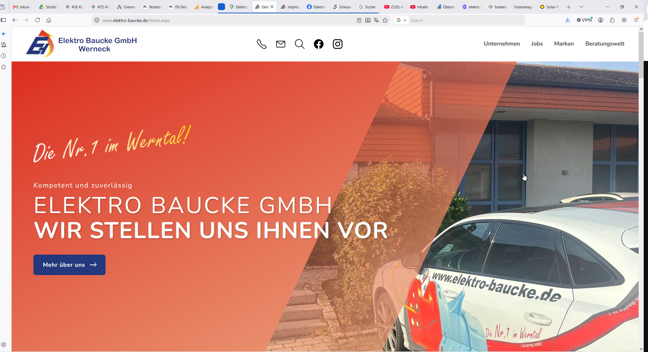 Elektro Baucke Gebäude