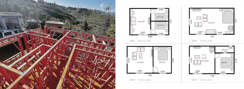 New house build framework in Kaitaia