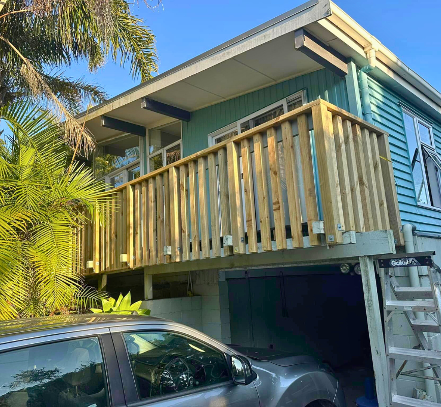 Balcony renovation job