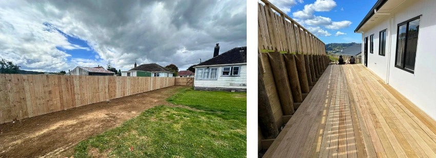 Deck & Fence Building Project