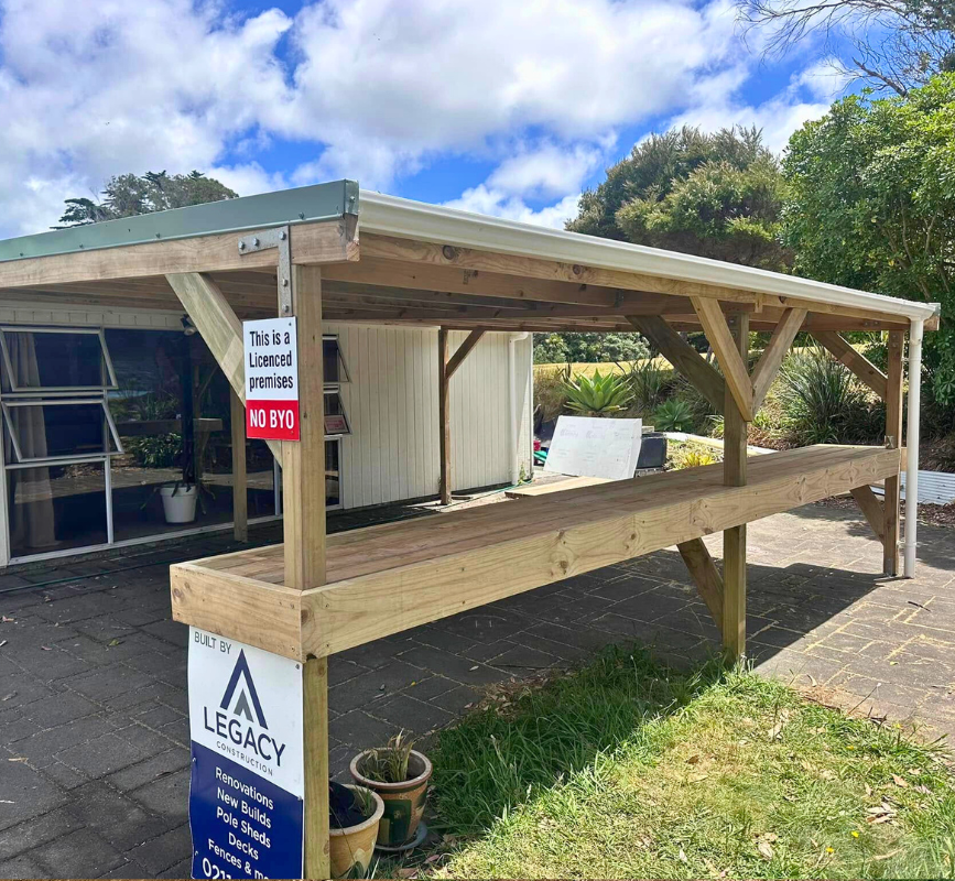 Pergola building project