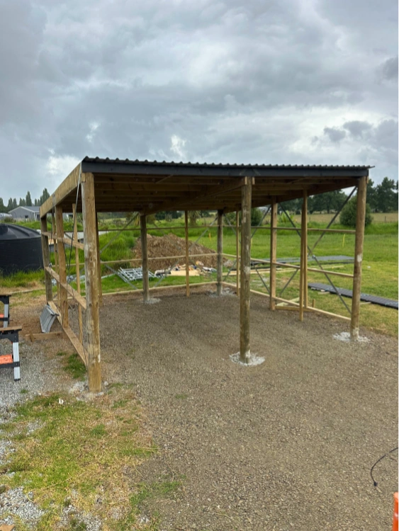 Pole shed construction Kaitaia