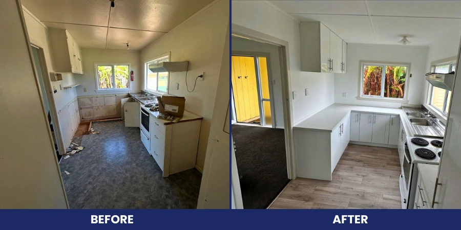 Kitchen Renovation Project in Kaitaia