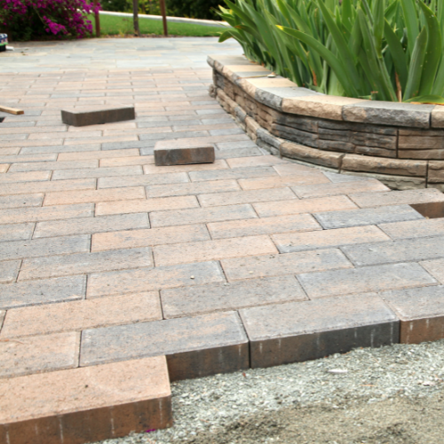 West Des Moines Paver Patio Installation