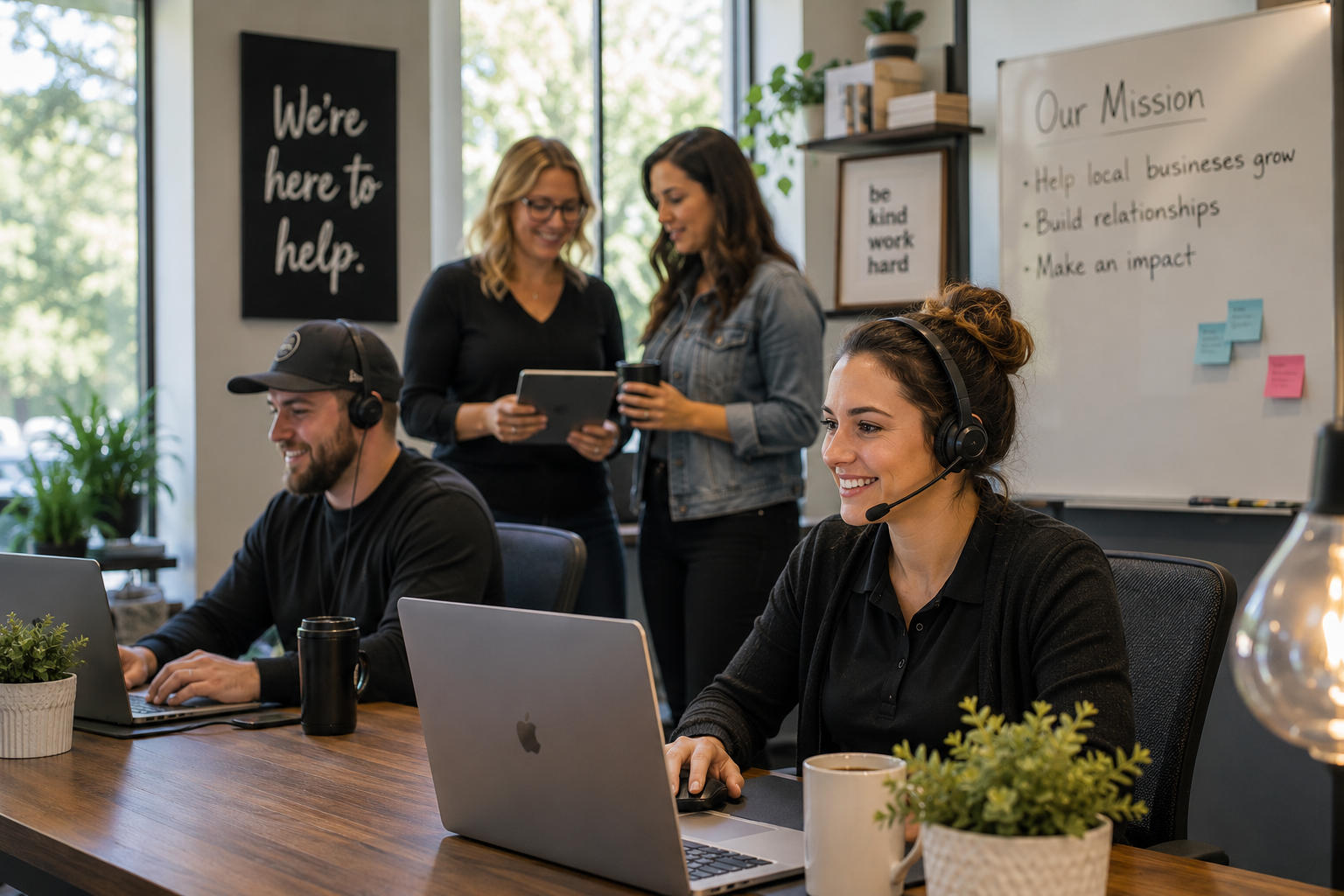 Network monitoring and business connectivity support